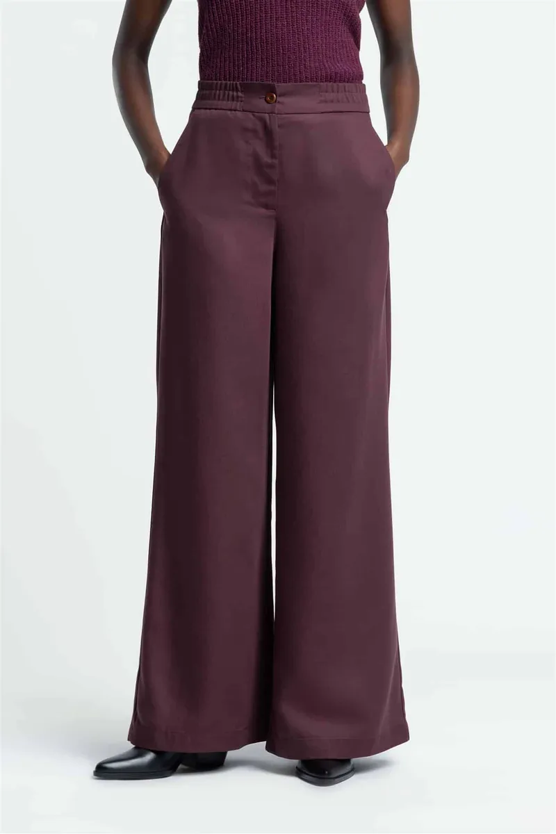 Kings Of Indigo Kings of Indigo Damen vegan Hose Lilian Lila, Violett, – Produktbild 2 von 2