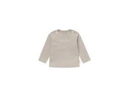 Noppies Langarmshirt Hester taupe melange Gr. 56 – Produktbild 1 von 1