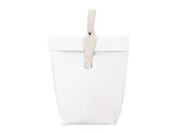 Lunchbag 'Yummy Plus' aus Papyr Gr. L, weiß – Produktbild 1 von 1