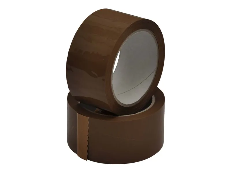 PP-Packband braun 50mm x 66m – Produktbild 1 von 1
