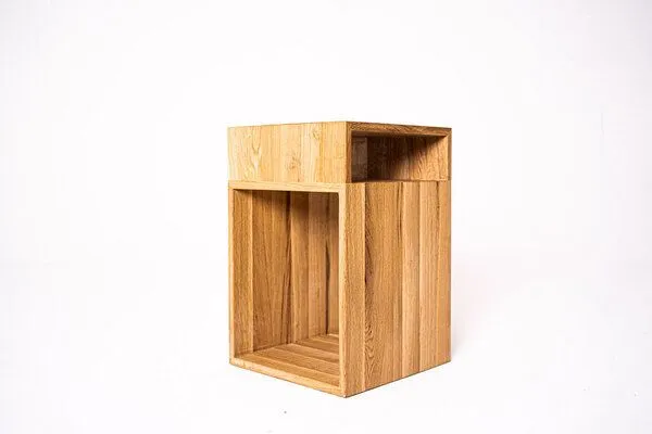 kleiderleiter_de kleiderleiter_de Beistelltisch BETA aus Holz (Eiche) – Produktbild 3 von 4