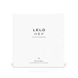 LELO Extradünne Latexkondome - LELO HEX Original Kondome (36-er pack) – Produktbild 1 von 1
