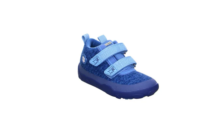 Affenzahn Affenzahn Fond Of Elefant Synthetik Klettstiefel Winter Mädchen blau Winterstiefelette, Blau, – Produktbild 2 von 5