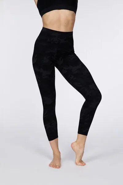 Yoga Hero Yoga Hero Leggings Hero Performance ecoNYL, Schwarz camo, – Produktbild 1 von 4