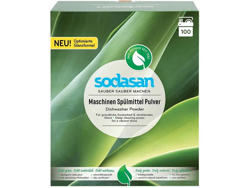 Sodasan Sodasan Spülmaschinenpulver, 1,5 kg – Produktbild 1 von 1