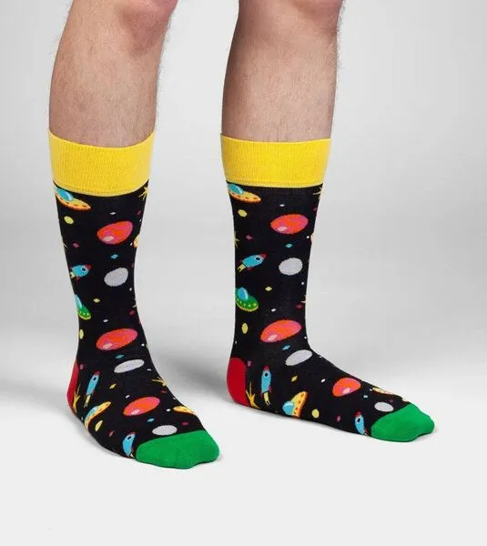 DillySocks DillySocks Socken Galactic Ride aus Biobaumwoll-Mix, Mehrfarbig, – Produktbild 3 von 6