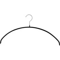 MAWA MAWA Kleiderbügel Economic P aus Metall für T-Shirts und Oberteile - Set aus 10 Bügeln, Schwarz, – Produktbild 1 von 1