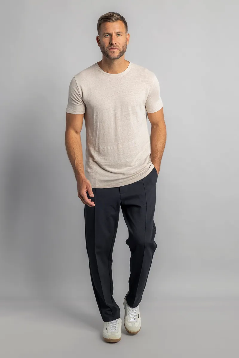 DIRTS DIRTS Herren vegan T-Shirt Sand, Beige, – Produktbild 1 von 2