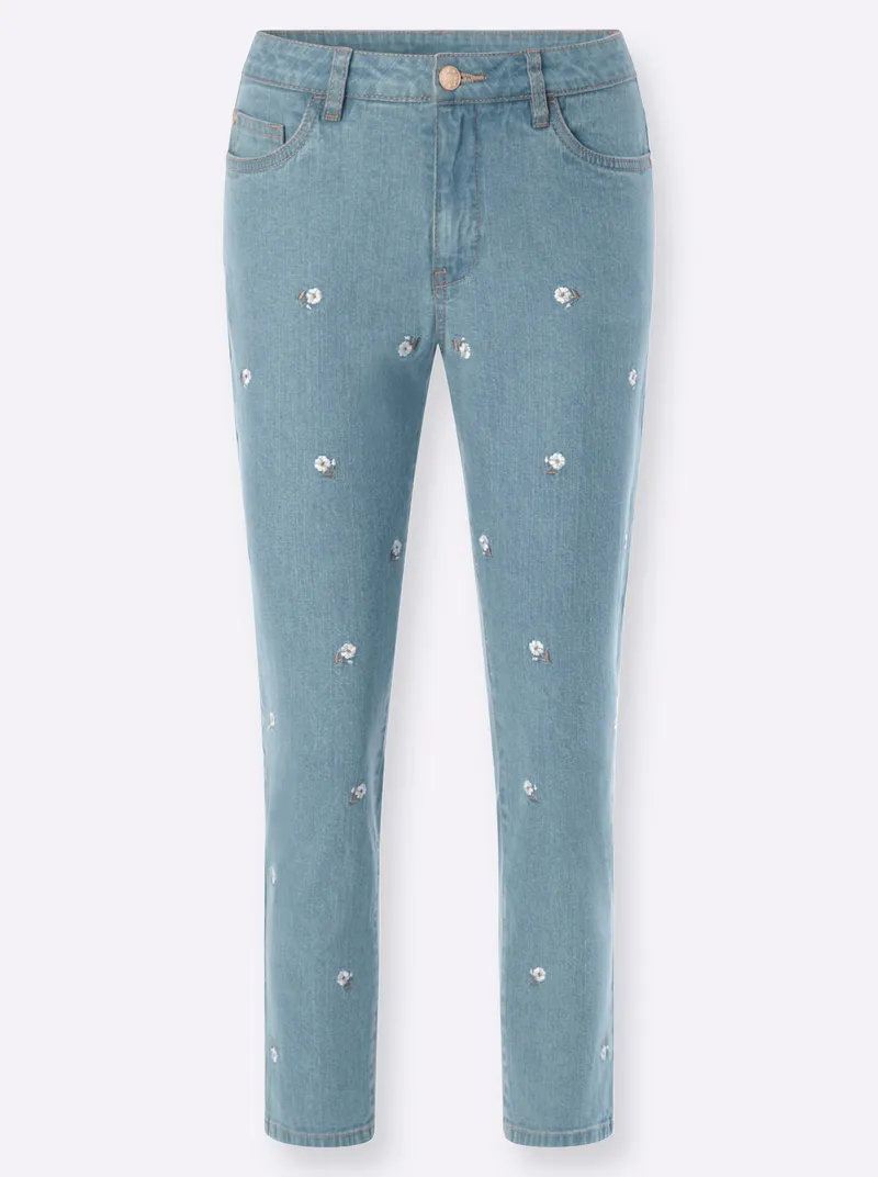 Witt 7/8-Jeans blue-bleached, Blue-bleached, – Produktbild 1 von 2
