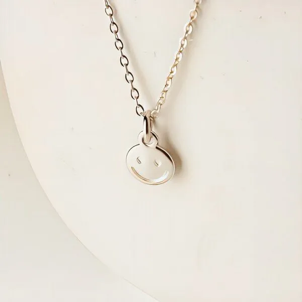 ELEKTROPULLI Elektropulli Smiley Kette, Silber, – Produktbild 1 von 4