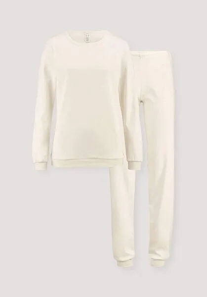 hessnatur hessnatur Pyjama Regular PureNATURE aus reiner Bio-Baumwolle, Natur, – Produktbild 4 von 5