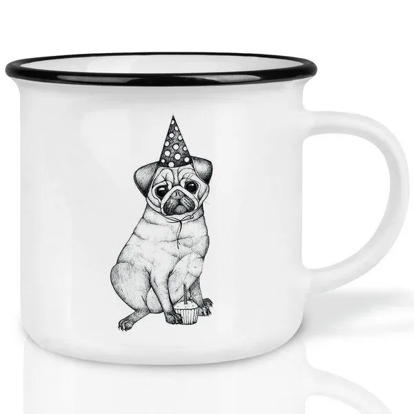 LIGARTI LIGARTI Keramiktasse – Mops – Produktbild 1 von 1