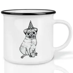LIGARTI LIGARTI Keramiktasse – Mops – Produktbild 1 von 1