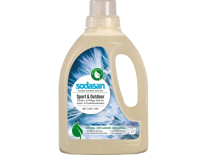 Sodasan Sodasan Flüssigwaschmittel "active Sport", 750 ml – Produktbild 1 von 1