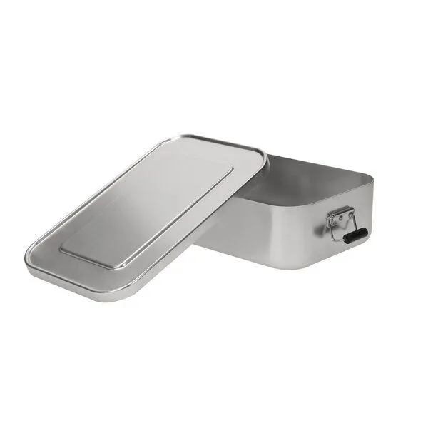 elasto elasto Vorratsdose "Aluminium" aus Metall - Brotdose Vesperdose – Produktbild 1 von 5