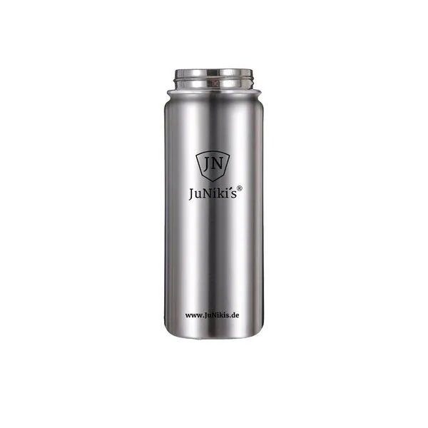 JN JuNiki's JN JuNiki's Frühlingsedition Trinkflasche isoliert türkis + Teefilter – Produktbild 2 von 4