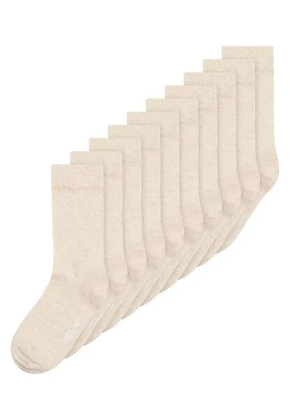 MELA Bundle Socken Mehrfach Pack | von MELA | Fairtrade & GOTS zertifiziert, Cream-melange, – Produktbild 1 von 2