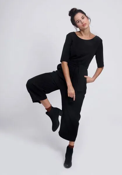 Lovjoi Lovjoi Jumpsuit STAINE Halfsleeve, Black, – Produktbild 2 von 4