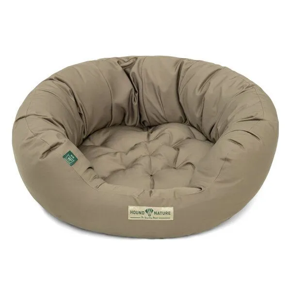HOUND & NATURE HOUND & NATURE Öko Hundebett St. Moritz, Taupe, – Produktbild 1 von 4