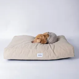 Caruso Conscious Pet Supply Caruso Conscious Pet Supply Hundebett - Teddy Beige - aus Upcycling- und Recyclingmaterial – Produktbild 1 von 1