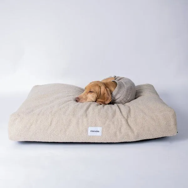 Caruso Conscious Pet Supply Caruso Conscious Pet Supply Wechselbezug - Hundebett Teddy Beige - aus Recyclingmaterial – Produktbild 2 von 4