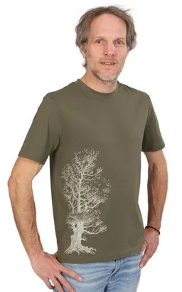 Life-Tree Life-Tree Organic Fairwear Shirt Men Pine Tree – Produktbild 1 von 1
