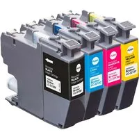 Memo memo 4er Set Tintenpatronen ersetzt Brother LC-3213BK/C/M/Y schwarz, cyan, magenta, gelb – Produktbild 1 von 1