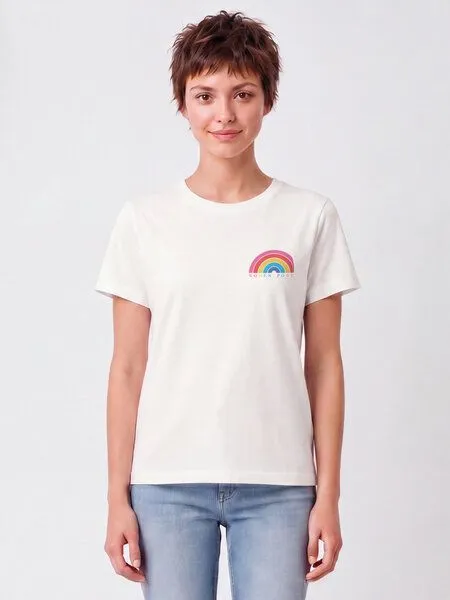 watapparel watapparel T-Shirt Frauen Women Power, Off white, – Produktbild 2 von 2