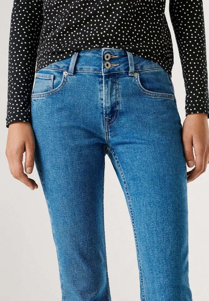 Pepe Jeans Pepe Jeans Slim-fit-Jeans flare fit jeans Venus, Blau, – Produktbild 4 von 5