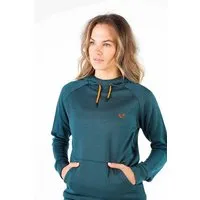 Woolona Woolona Kapuzenpullover - SCOUT - 100% Merinowolle, Blaugrün, – Produktbild 1 von 1