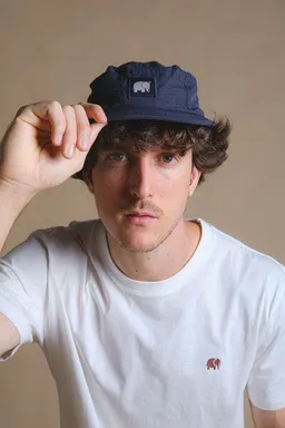 Trendsplant Water Repellent Nylon Five Panel Cap Trendsplant Blue – Produktbild 1 von 1