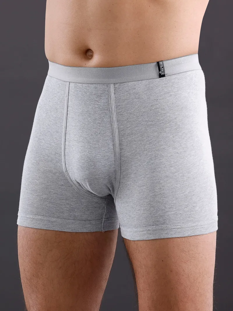 KINGsCLUB Hose kurz schwarz + grau-meliert + marine, Schwarz + grau-meliert + marine, – Produktbild 1 von 3