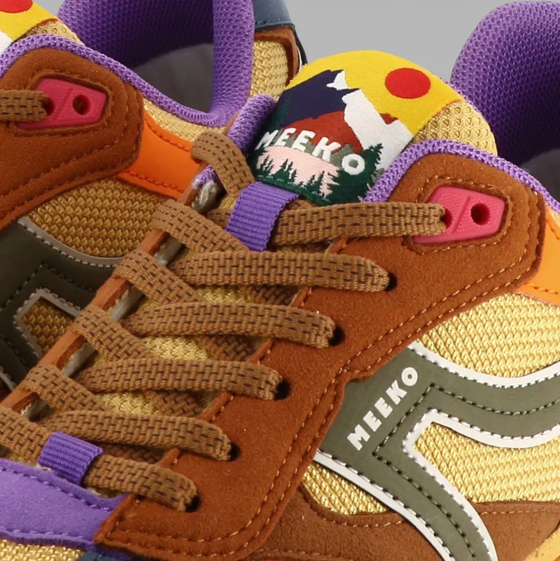 MEEKO MEEKO Herren vegan Sneaker Capra Savannah Lila/Braun, Braun, – Produktbild 2 von 2