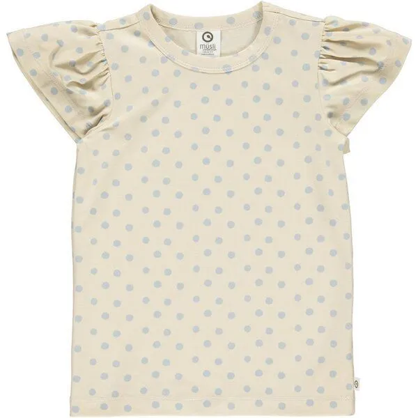 Fred's World by Green Cotton Fred's World by Green Cotton Kurzam T-Shirt Dots, Creme, – Produktbild 1 von 1