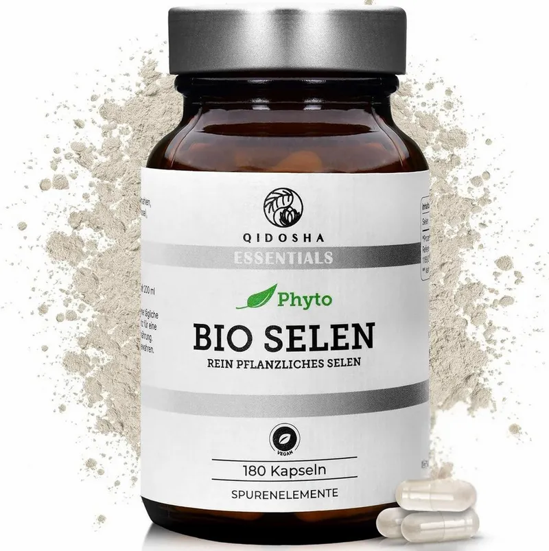 QIDOSHA Bio Selen Kapseln, 180 St., 33.3 g, Organisches Selenmethionin – Produktbild 2 von 5