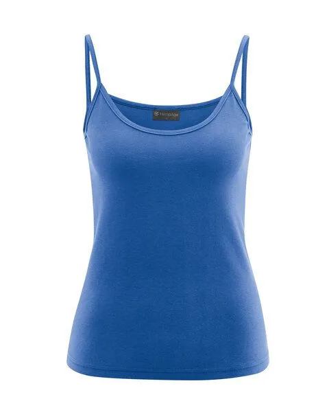 HempAge HempAge Trägertop Hanf/Biobaumwolle, Royal (blau), – Produktbild 1 von 4