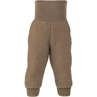 Engel natur Engel Natur Babyhose Bio-Merinowolle Fleece maschinenwaschbar melange-walnuss Gr. 74/80 – Produktbild 1 von 1