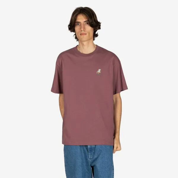 Iriedaily Iriedaily Homeoffice T-Shirt, Plum (rot), – Produktbild 3 von 3