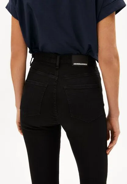 ARMEDANGELS ARMEDANGELS INGAA Damen Skinny Jeans High Waist Bio-Baumwoll Mix X-Stretch, Blue, – Produktbild 3 von 4