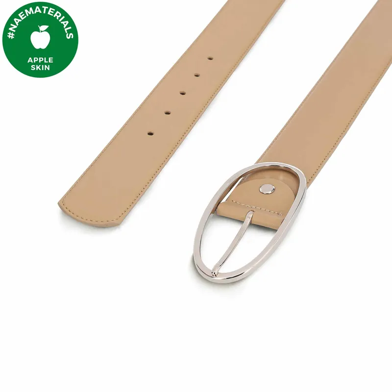 NAE NAE Damen vegan Gürtel Batea Beige, Beige, – Produktbild 2 von 2