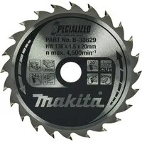 Makita Makita Sägeblatt SPECIALIZED "B-33629" 136x20x24Z – Produktbild 1 von 1