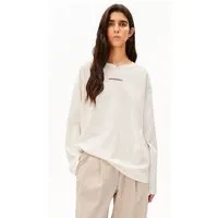ARMEDANGELS ARMEDANGELS FIETAA EARTH Damen Longsleeve 100% Bio-Baumwolle, Oatmilk, – Produktbild 1 von 1