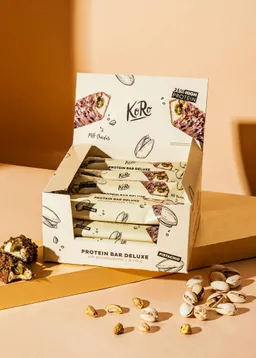 KoRo Protein Bar Deluxe Pistachio Butter | 12 x 55 g - 2. Wahl – Produktbild 1 von 1