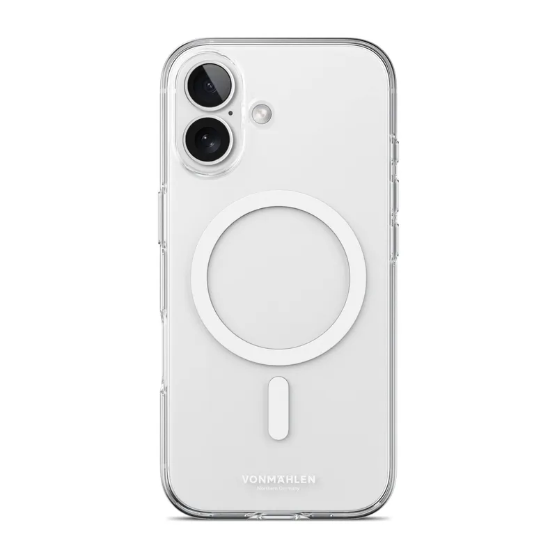 VONMÄHLEN VONMÄHLEN Transparent Case 2 für iPhone 17, White, – Produktbild 1 von 1