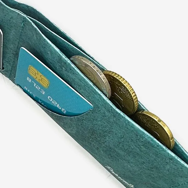 paprcuts paprcuts RFID Portemonnaie, Ollie the otter (türkis), – Produktbild 4 von 4