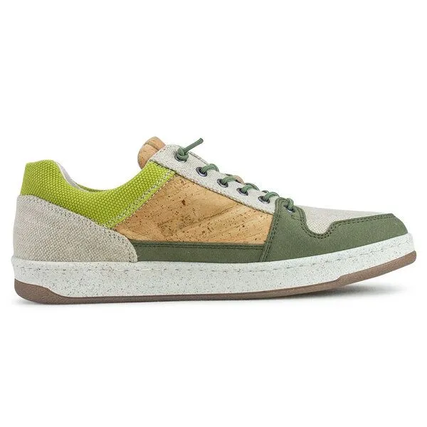 Doghammer Doghammer Veganer Sneaker mit recyceltem Kork für Herren - Natural Commuter, Grün, – Produktbild 4 von 4