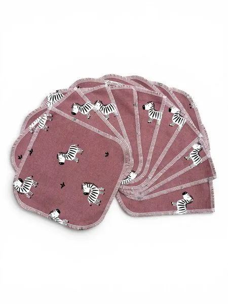 Hypf Hypf - waschbare Feuchttücher Flanell, Happy faces, – Produktbild 2 von 4