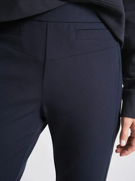 LANIUS LANIUS Slim Fit Hose aus Bio-Baumwolle, Night blue, – Produktbild 3 von 4
