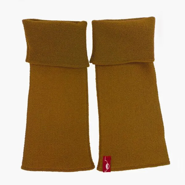 vincente vincente Beinstulpen gestrickt aus reiner Wolle, Bronce, – Produktbild 2 von 2