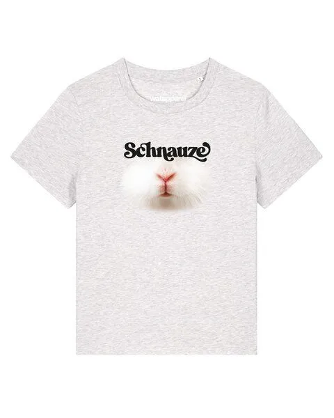 watapparel watapparel T-Shirt Frauen Schnauze, Cool heather grey, – Produktbild 1 von 2